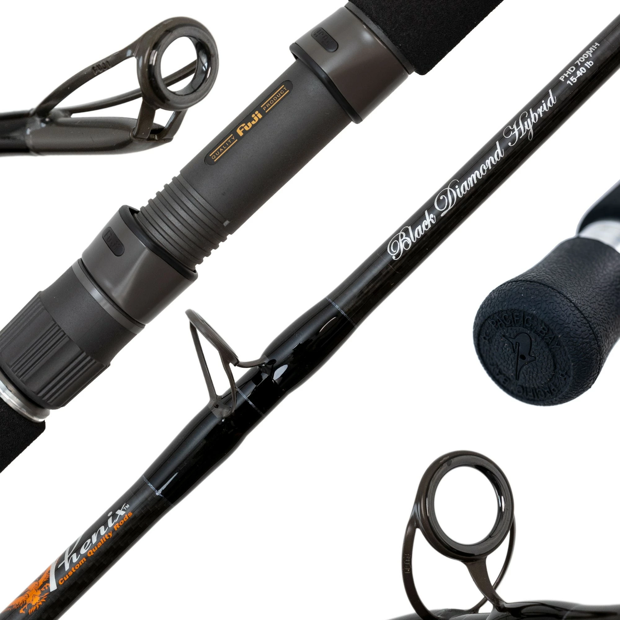 Phenix Rods Phenix Black Diamond Hybrid Casting Rods