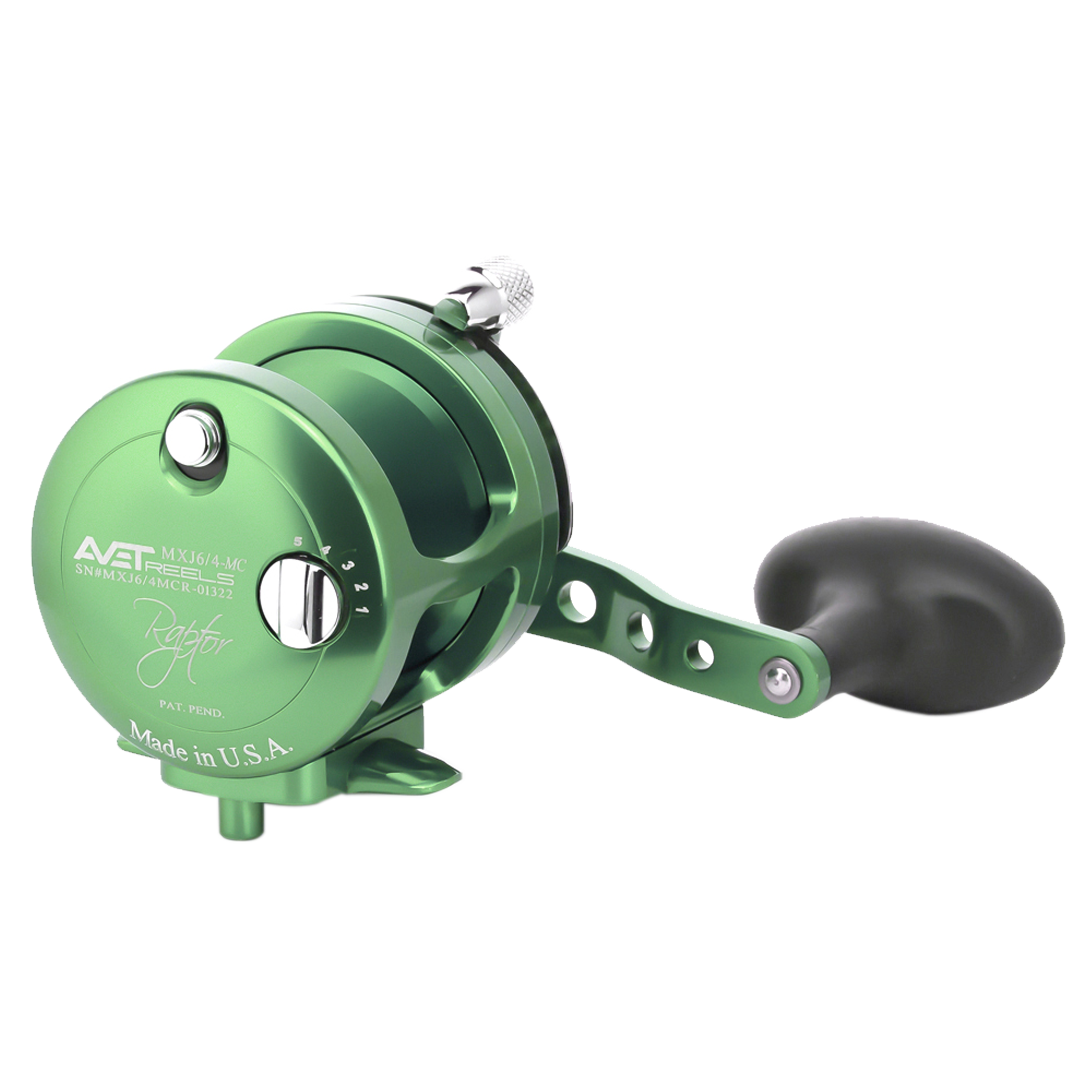 Avet Reels Avet MXJ 6/4 Magic Cast Raptor Two Speed Reels - Image 10