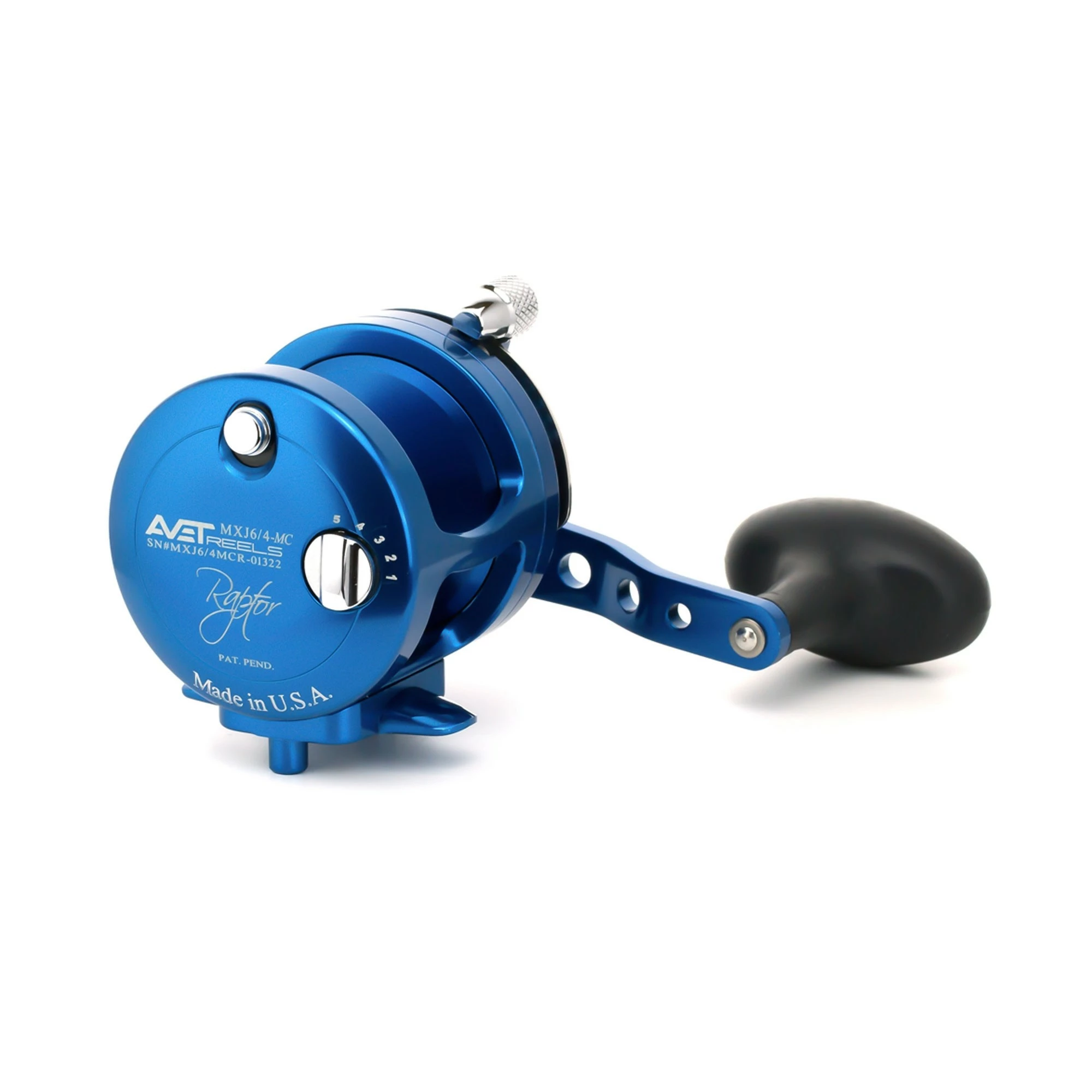 Avet Reels Avet MXJ 6/4 Magic Cast Raptor Two Speed Reels - Image 5