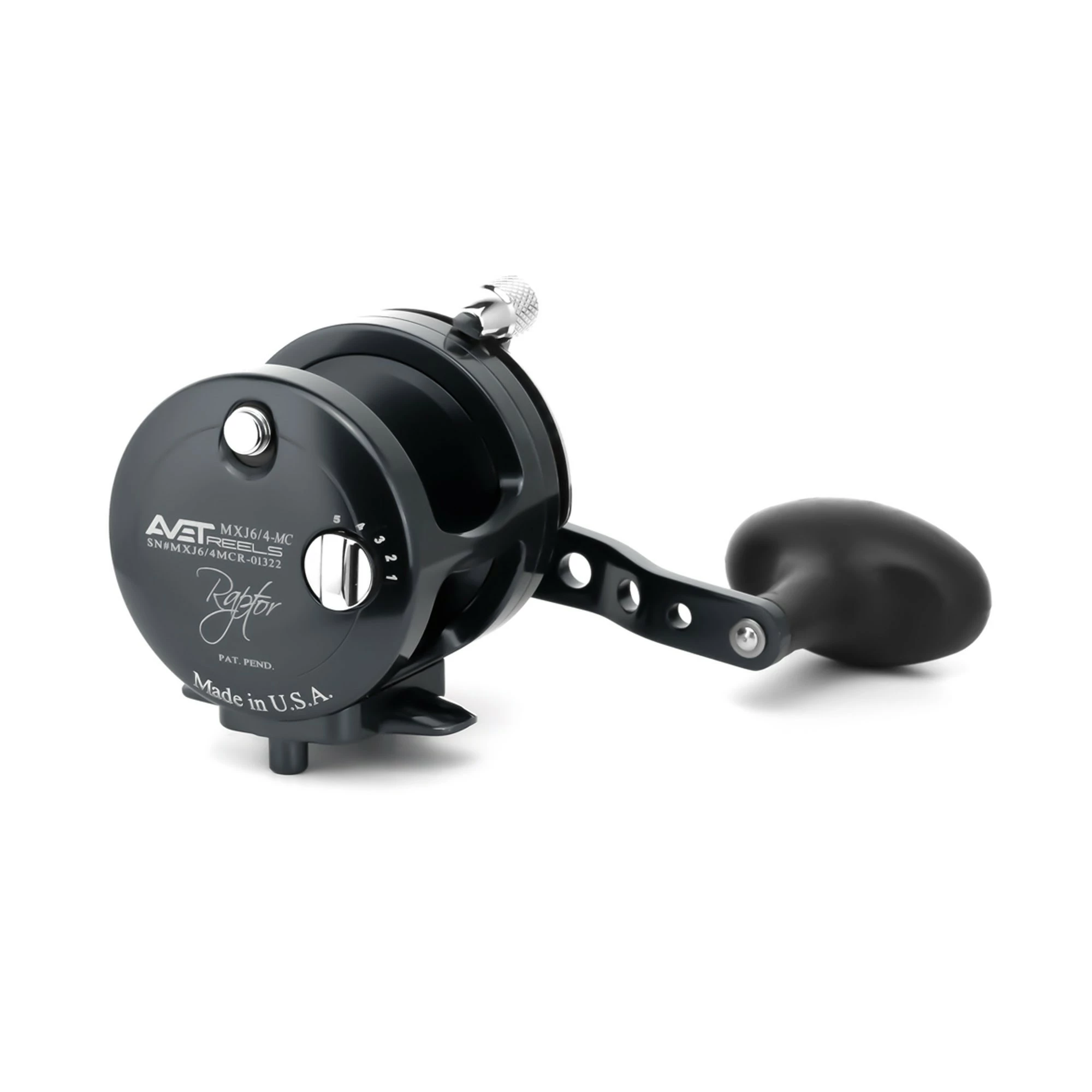 Avet Reels Avet MXJ 6/4 Magic Cast Raptor Two Speed Reels - Image 6
