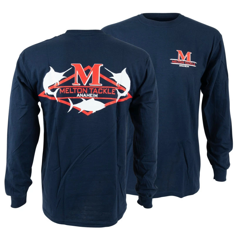 Melton Tackle Diamond Logo Long Sleeve Shirt
