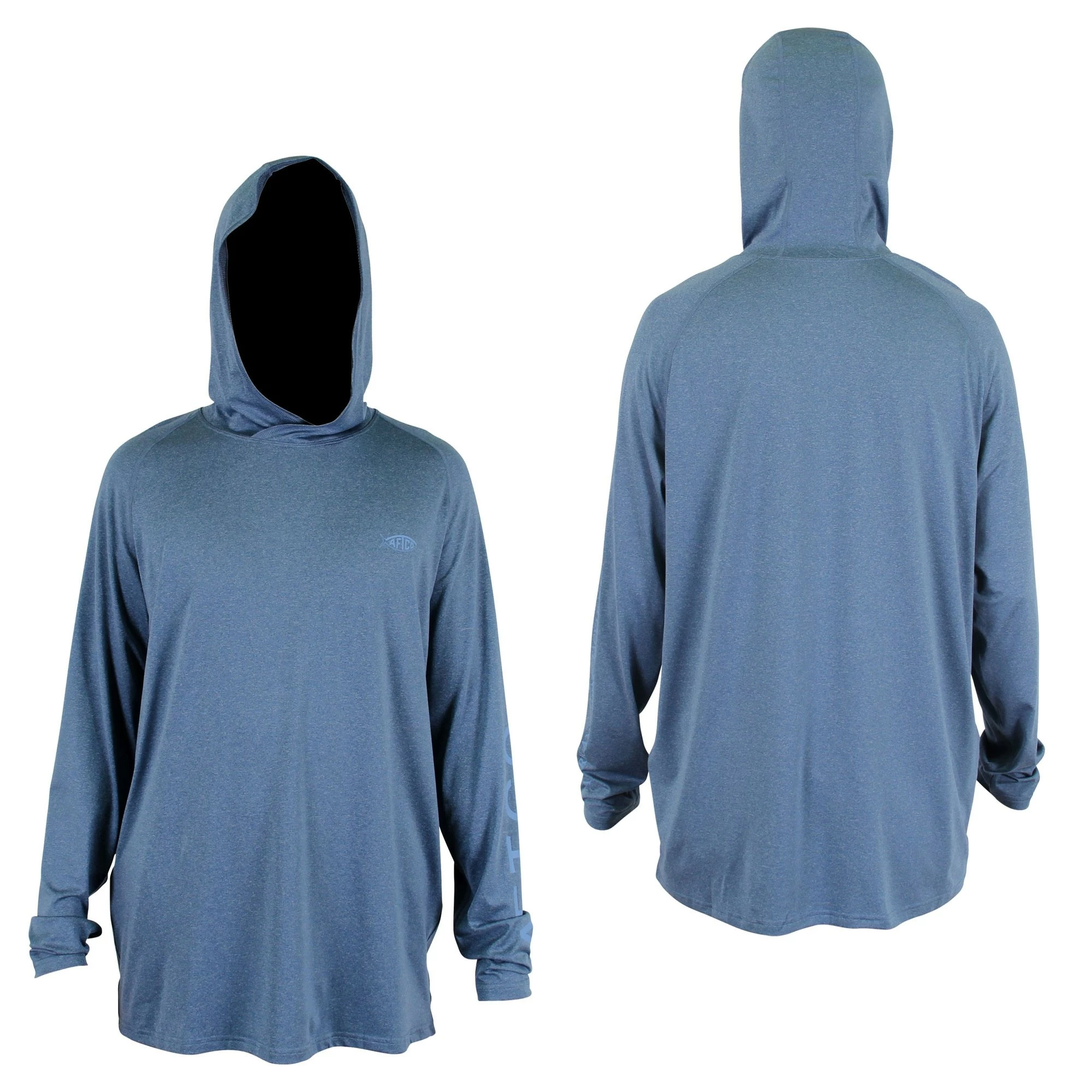 AFTCO Samurai Hooded Performance Long Sleeve Shirts - Image 4