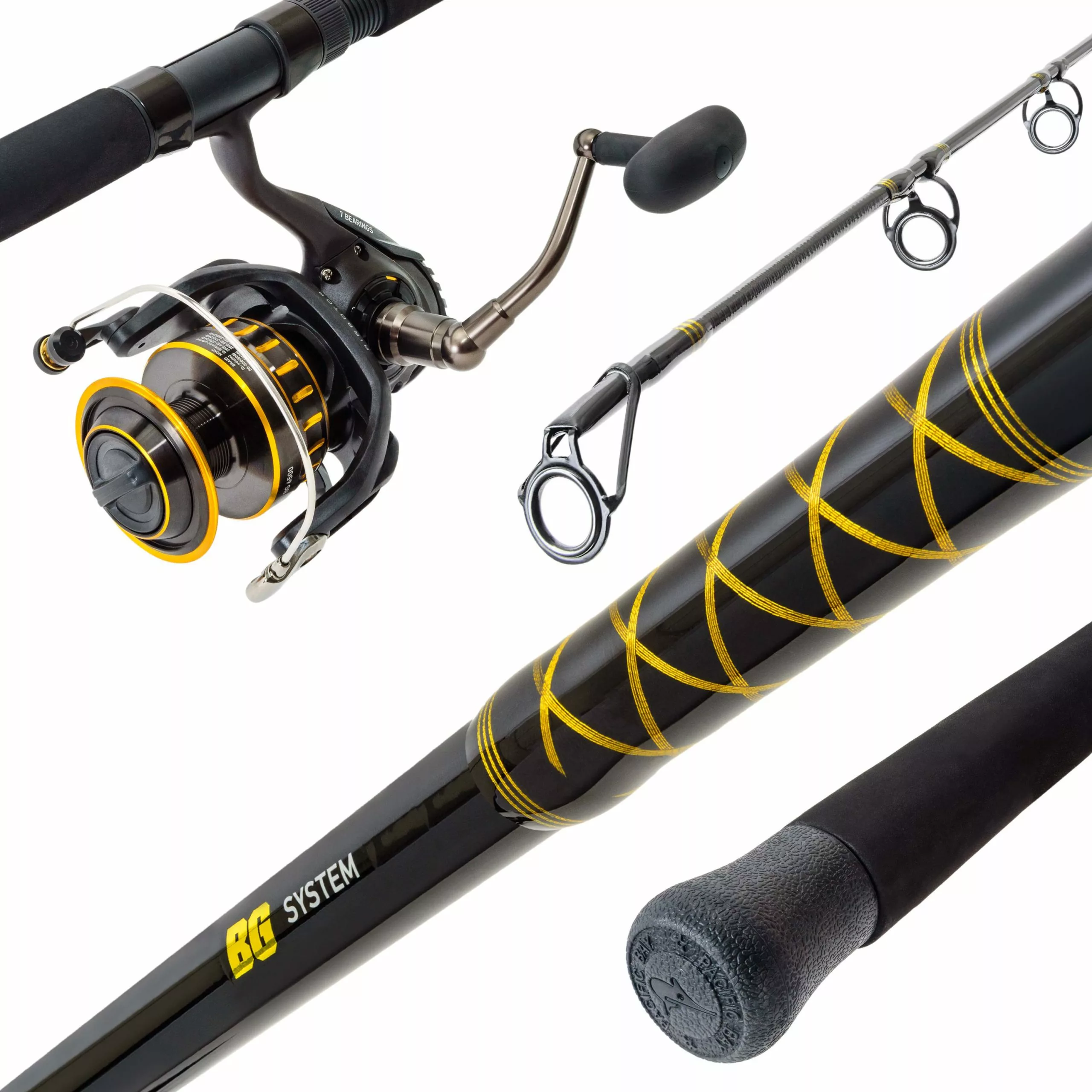 Daiwa BG Spinning Rod & Reel Combos - Image 2