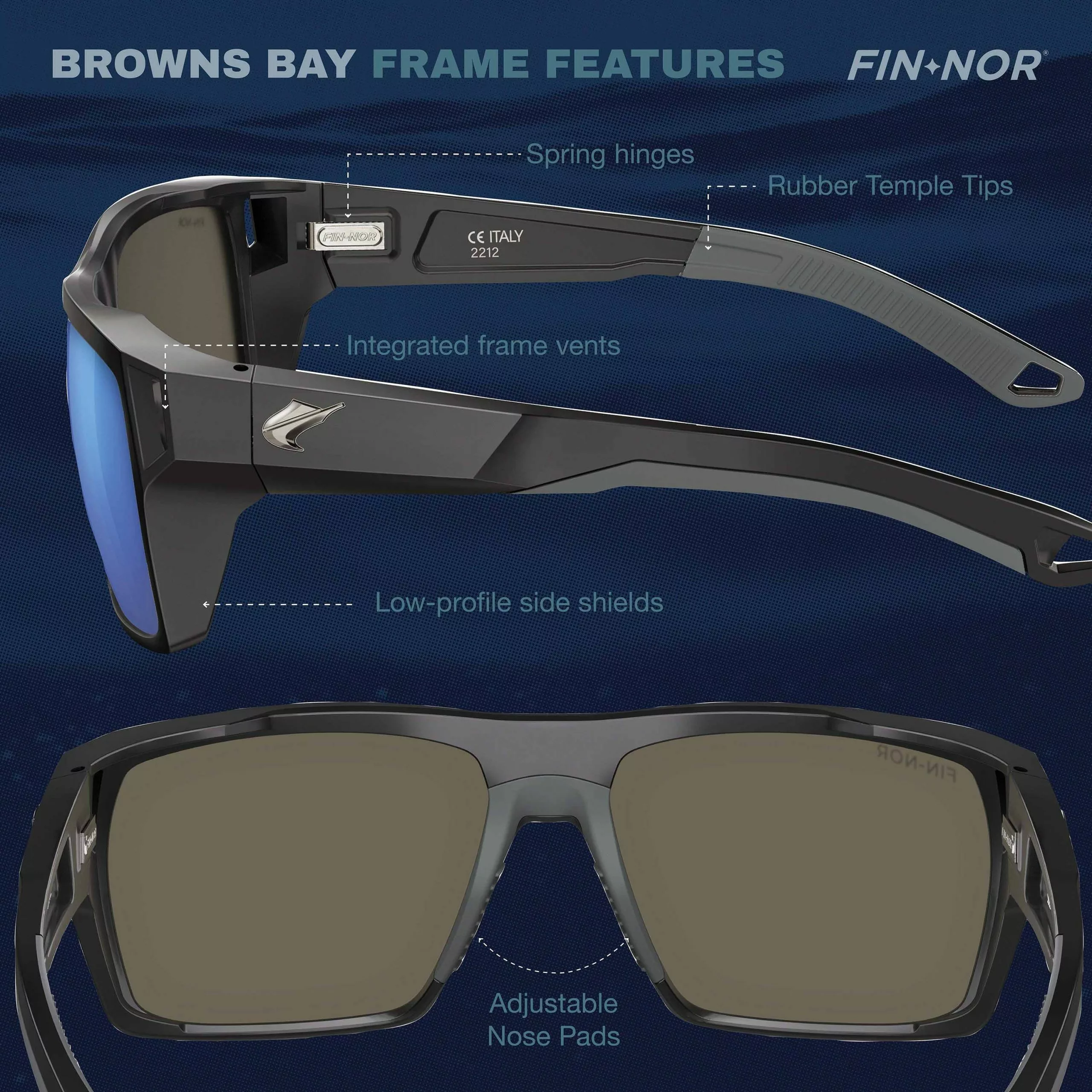 Fin-Nor Browns Bay Sunglasses - Image 2