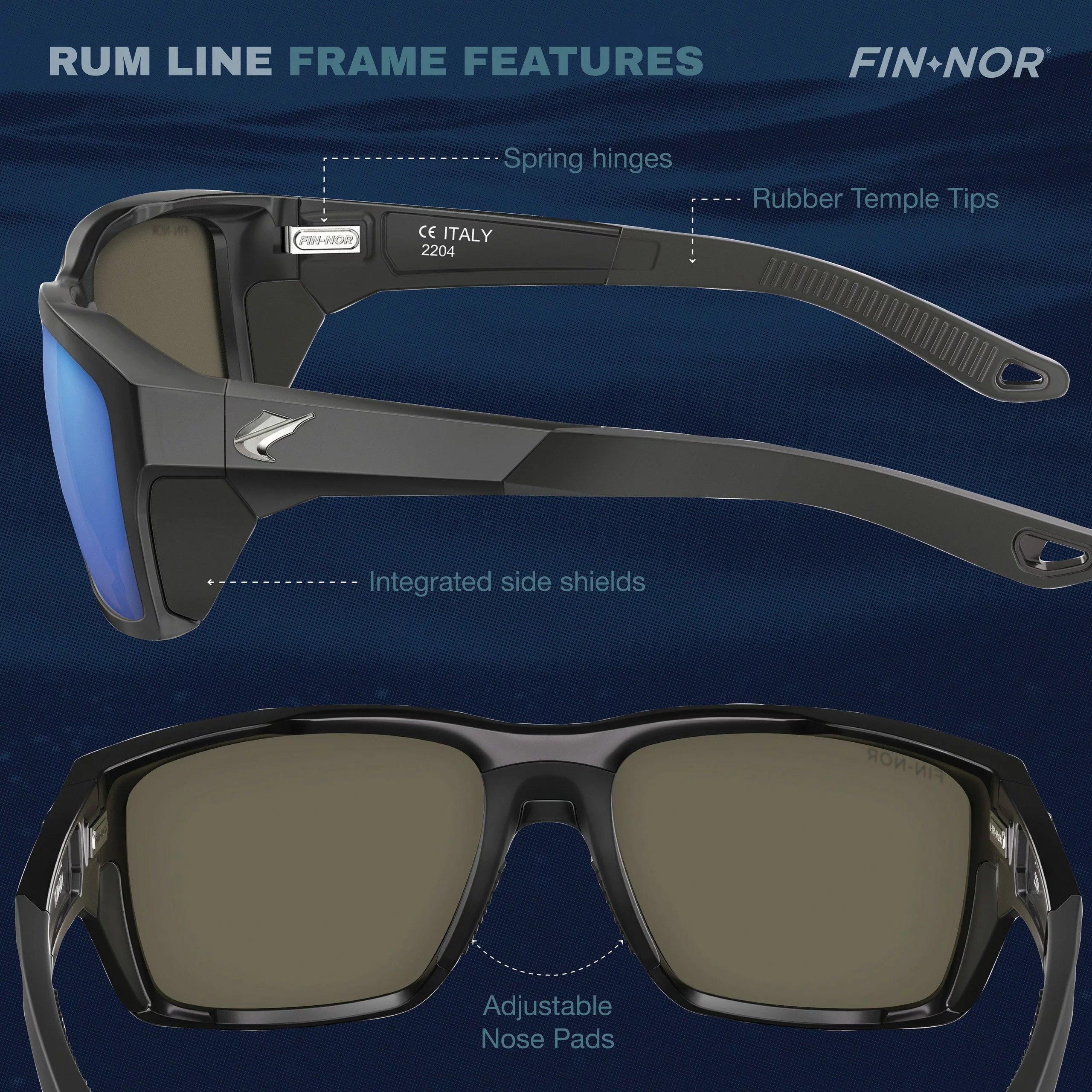 Fin-Nor Rum Line Sunglasses - Image 2