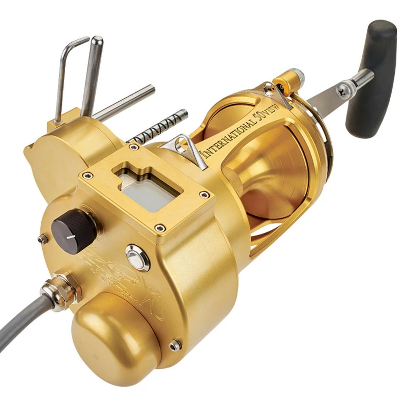 Hooker Electric Penn International 50VISW Autostop Reels