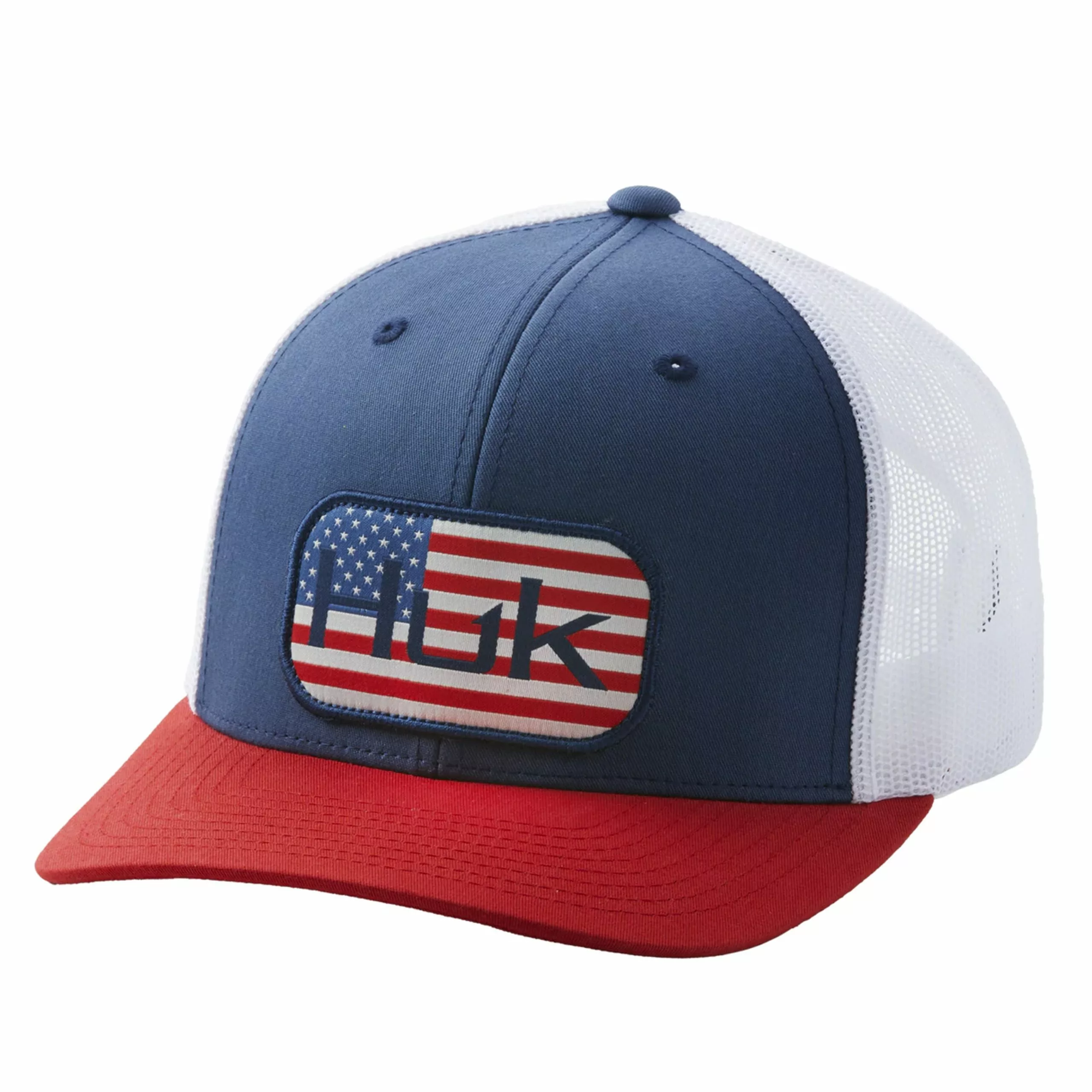 Huk Americana Colorblock Trucker Hats - Image 3