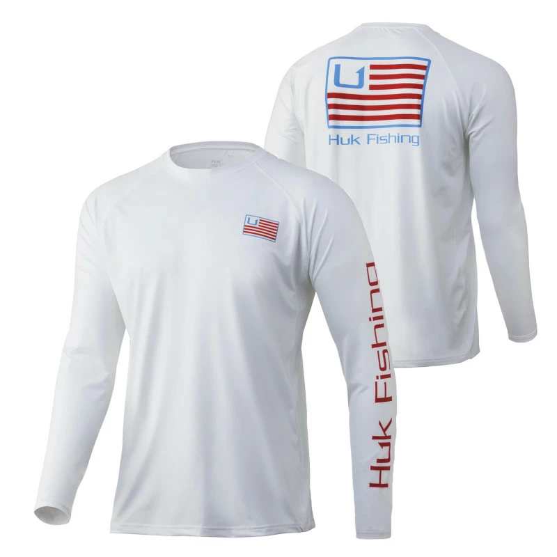 Huk And Bars Pursuit Long Sleeve Shirt