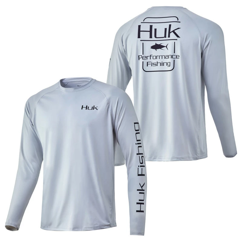 Huk Tuna Badge Pursuit Long Sleeve Shirt