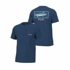 Huk KC Topo Blue T-Shirts