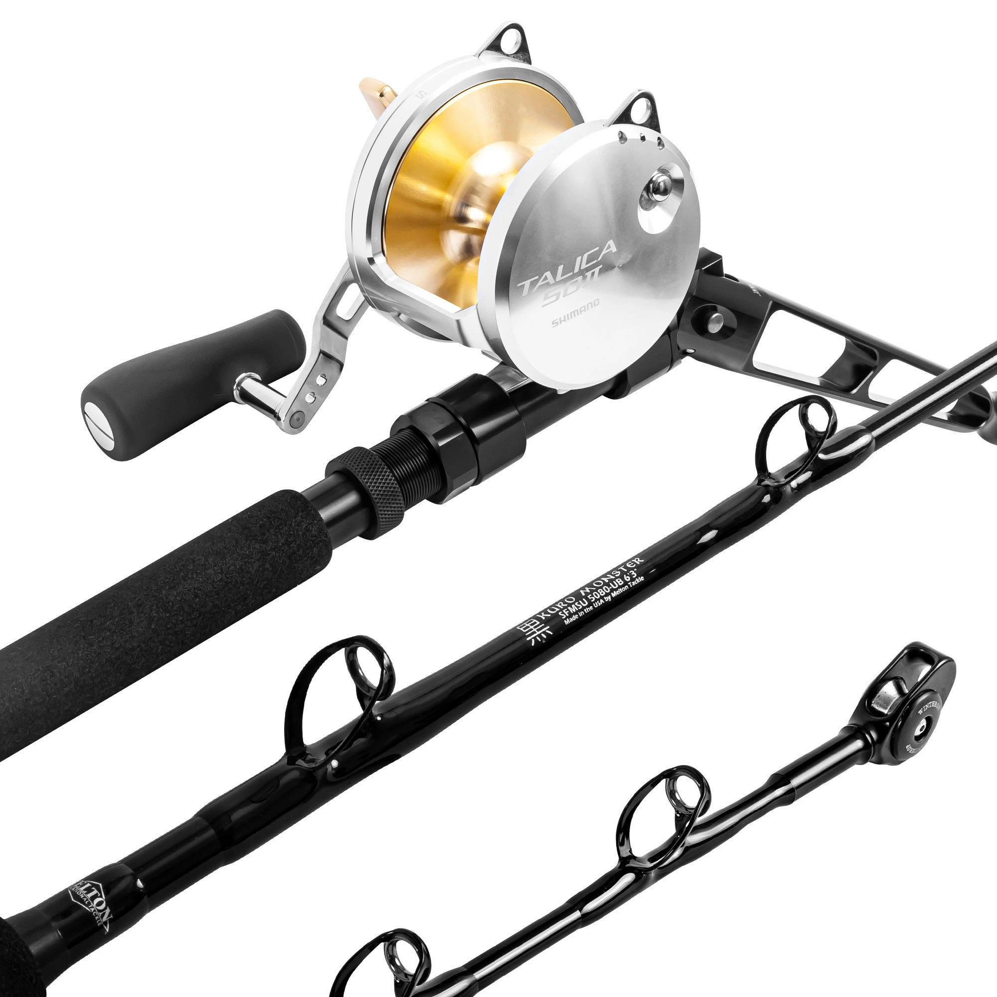 Melton Tackle Kuro Swordfish Monster/Shimano Talica Stand-Up Rod And Reel Combos - Image 2