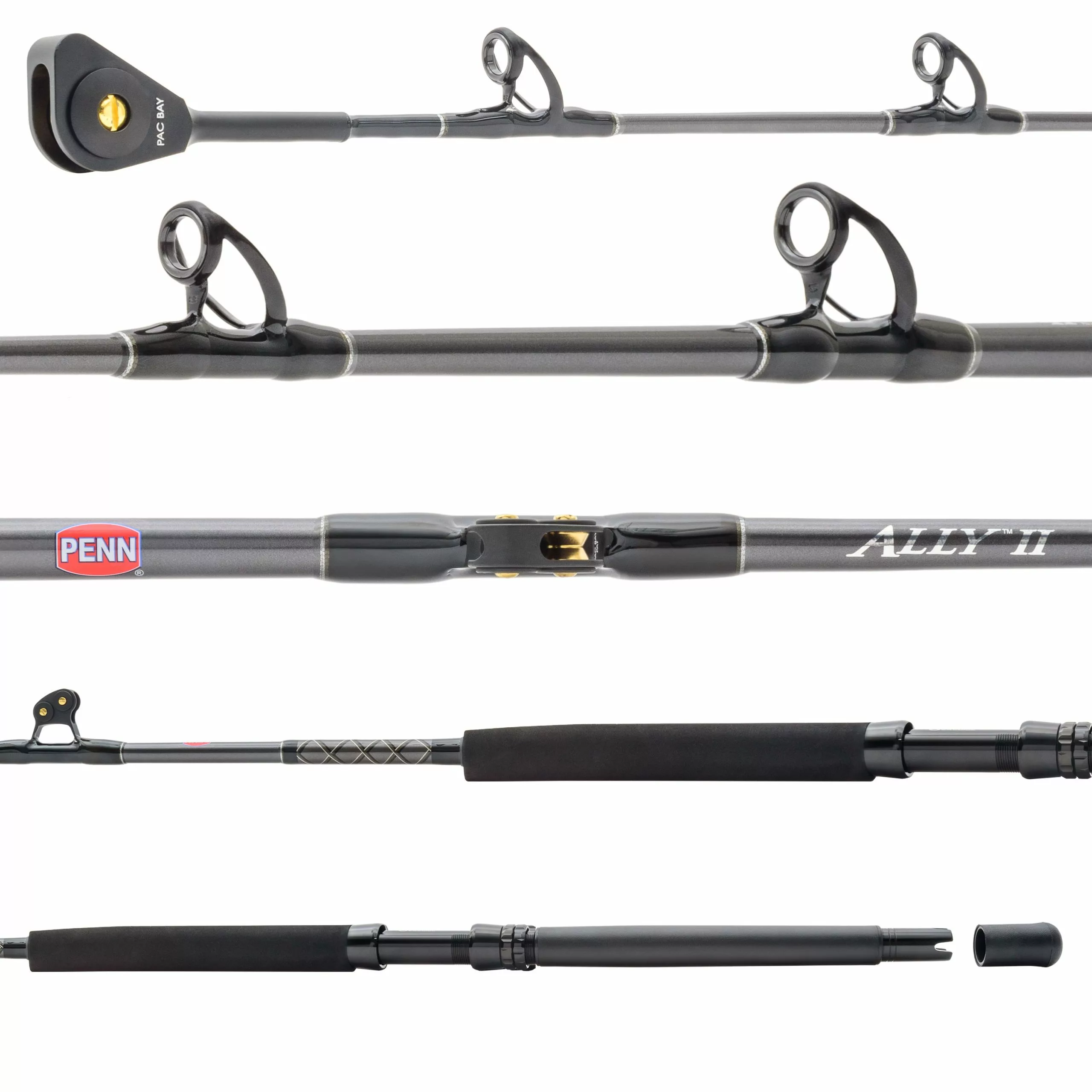 Penn Fishing Penn Ally II Roller Stripper/Tip Conventional Boat Rods - Image 2