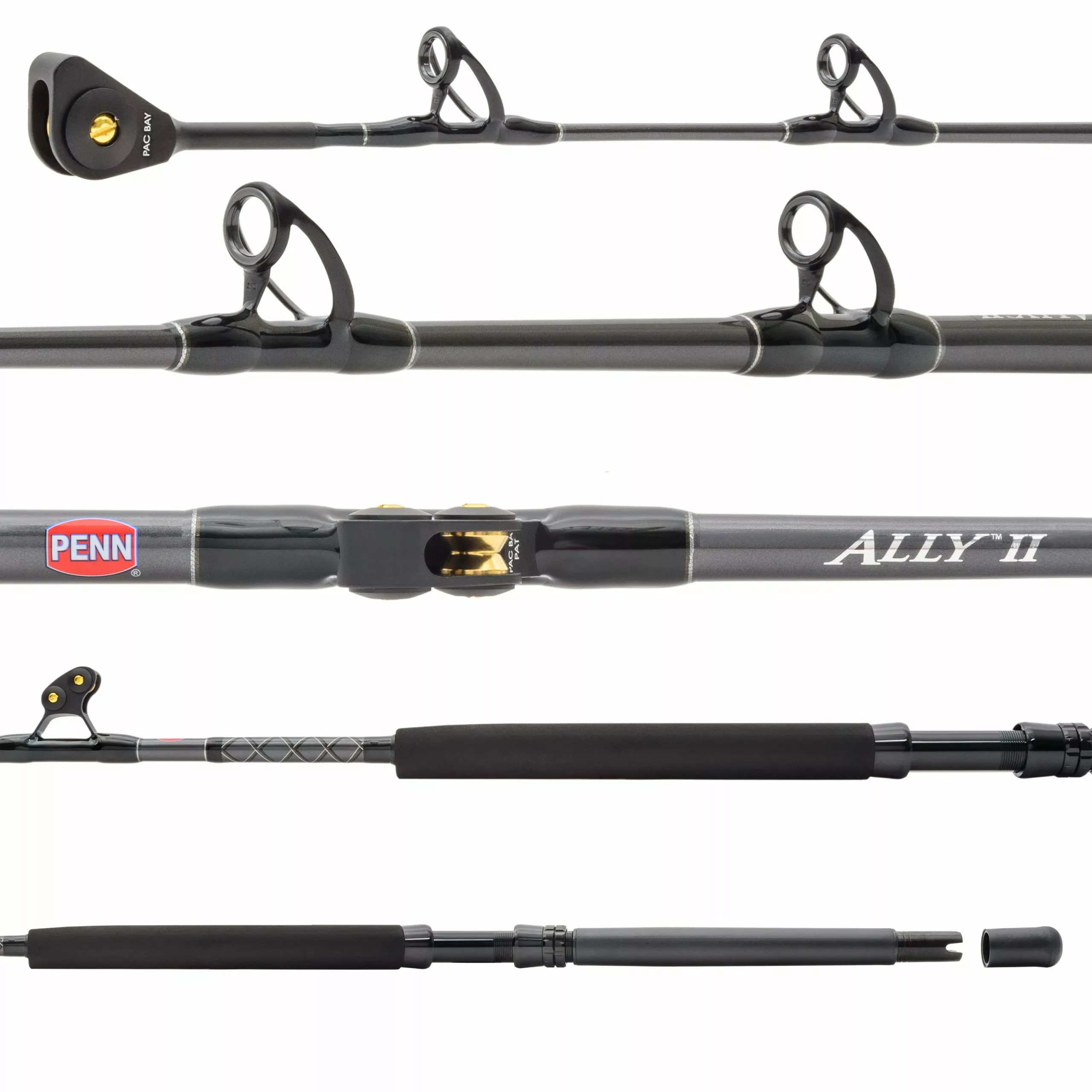Penn Fishing Penn Ally II Roller Stripper/Tip Conventional Boat Rods - Image 3