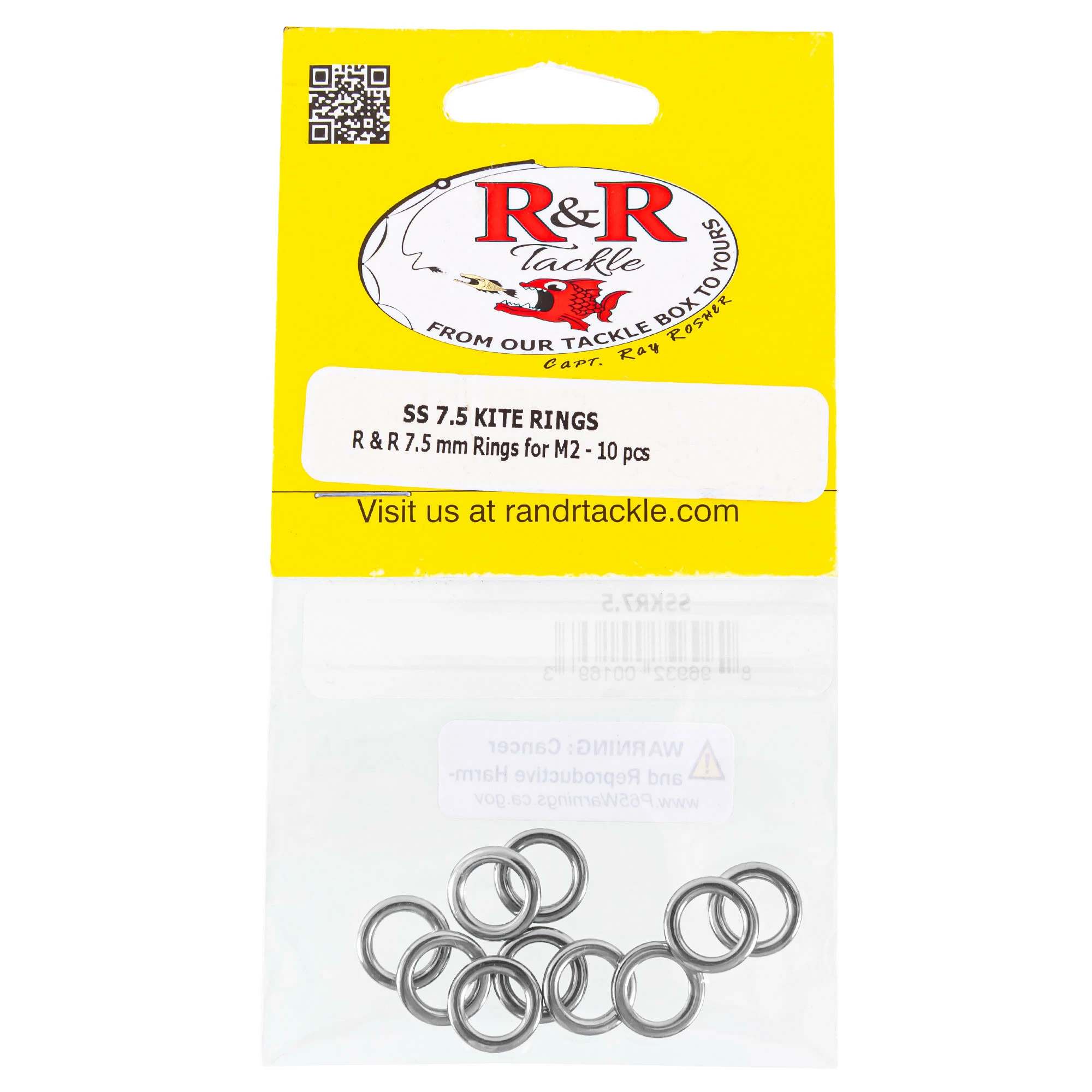 R&R Tackle | Premium Saltwater Fishing Tackle R&R Tackle Stainless Steel Kite Rings - Image 2