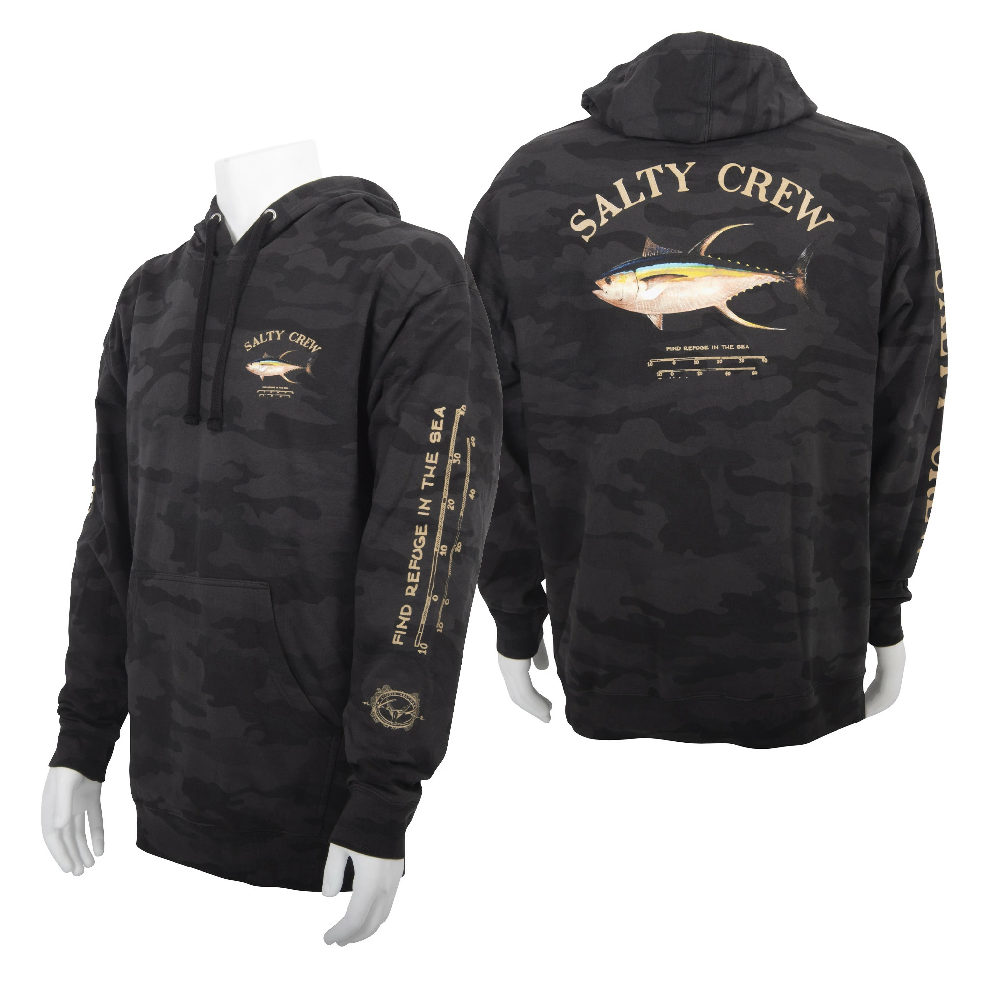 Salty Crew Ahi Mount Hooded Fleece - Image 3