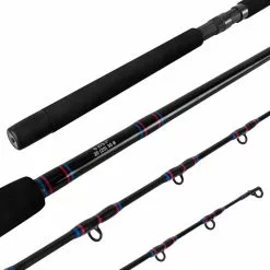 Seeker Rods Seeker Black Steel Spinning Rods